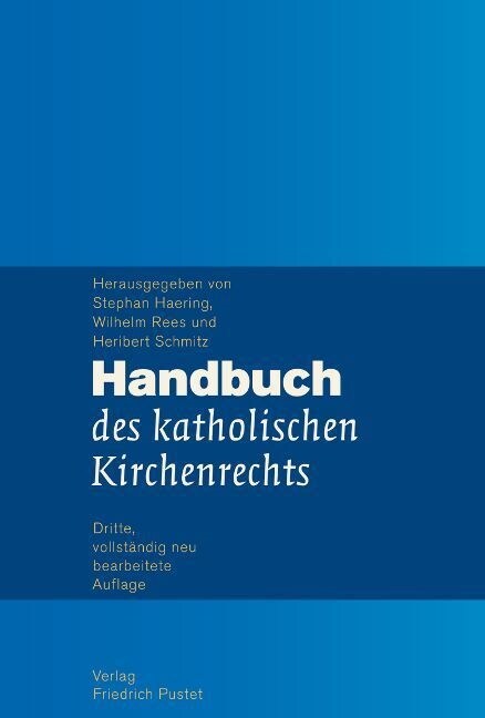 Handbuch des katholischen Kirchenrechts (Hardcover)