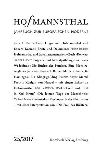 Hofmannsthal Jahrbuch zur Europaischen Moderne (Paperback)