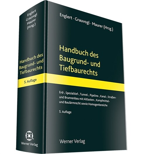 Handbuch des Baugrund- und Tiefbaurechts (Hardcover)