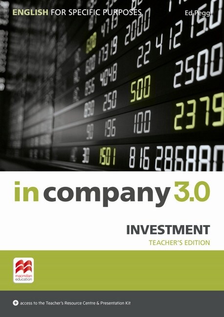 Investment, Teachers edition with Online-Teachers-Resource Center (WW)