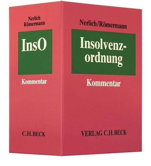 Insolvenzordnung (InsO), Kommentar (Pflichtabnahme) (Loose-leaf)