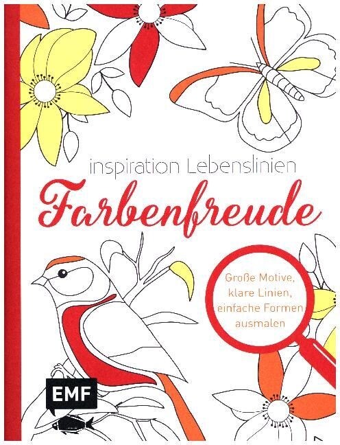 Inspiration Lebenslinien - Farbenfreude (Paperback)