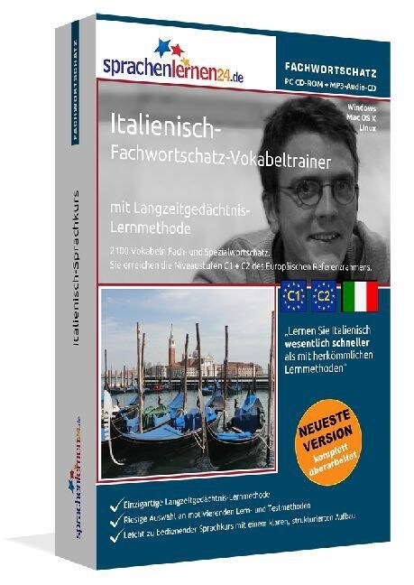 Italienisch-Fachwortschatz-Vokabeltrainer, PC CD-ROM m. MP3-Audio-CD (CD-ROM)