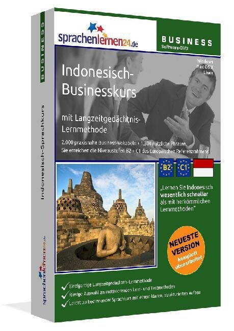 Indonesisch-Businesskurs, DVD-ROM (DVD-ROM)