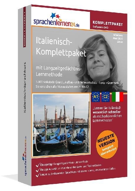 Italienisch-Komplettpaket, DVD-ROM (DVD-ROM)