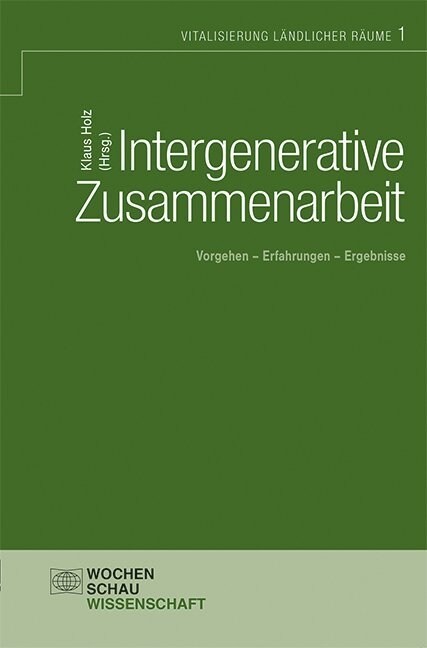 Intergenerative Zusammenarbeit (Paperback)