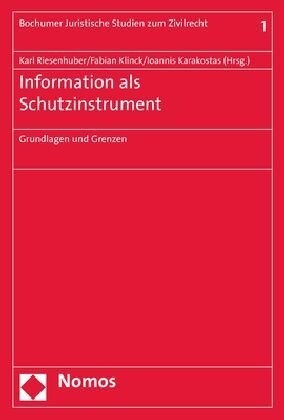 Information als Schutzinstrument (Paperback)