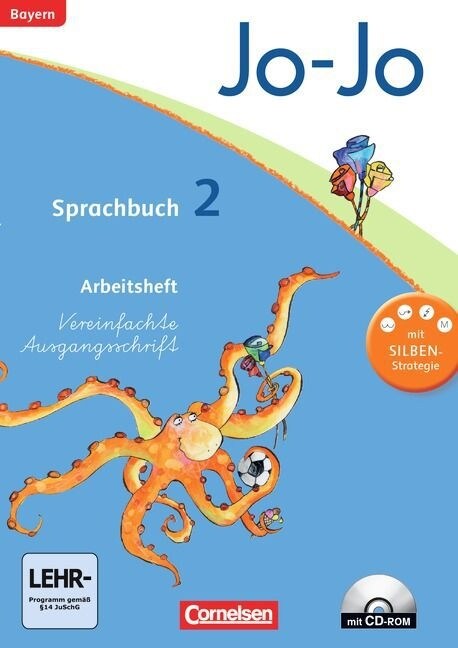 2. Jahrgangsstufe, Arbeitsheft Vereinfachte Ausgangsschrift mit CD-ROM (Pamphlet)