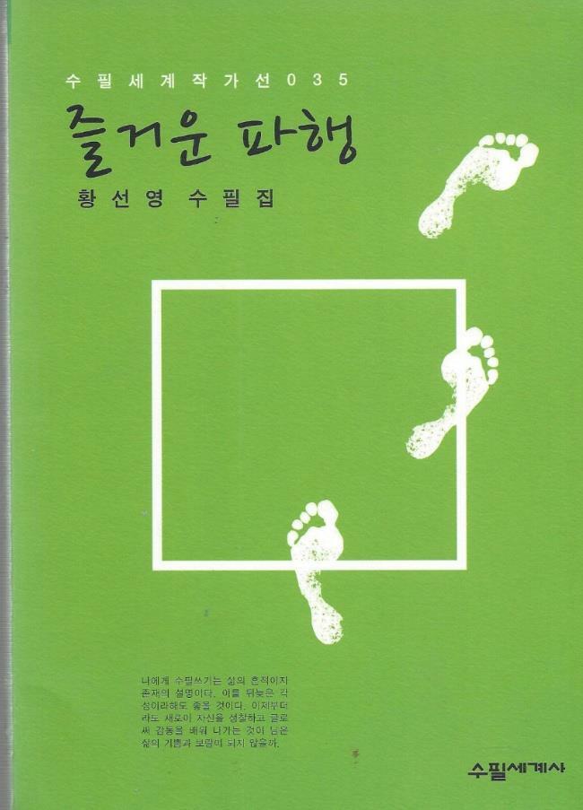 즐거운 파행 : 황선영 수필집