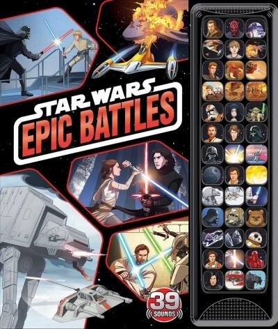 Star Wars: 39-Button Sound: Epic Battles (Board Books)