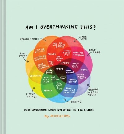 [중고] Am I Overthinking This?: Over-Answering Life‘s Questions in 101 Charts (Humor Books, Self Help Books, Books about Adulthood) (Hardcover)