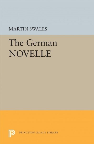 The German Novelle (Hardcover)