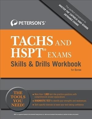 Petersons Tachs and HSPT Exams Skills & Drills Workbook (Paperback)