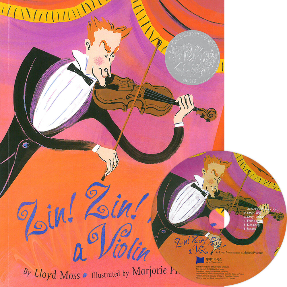 [중고] 노부영 Zin! Zin! Zin! a Violin (Paperback + CD)