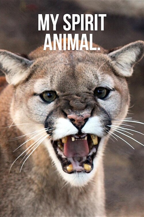 My Spirit Animal: Cougar Journal (Paperback)