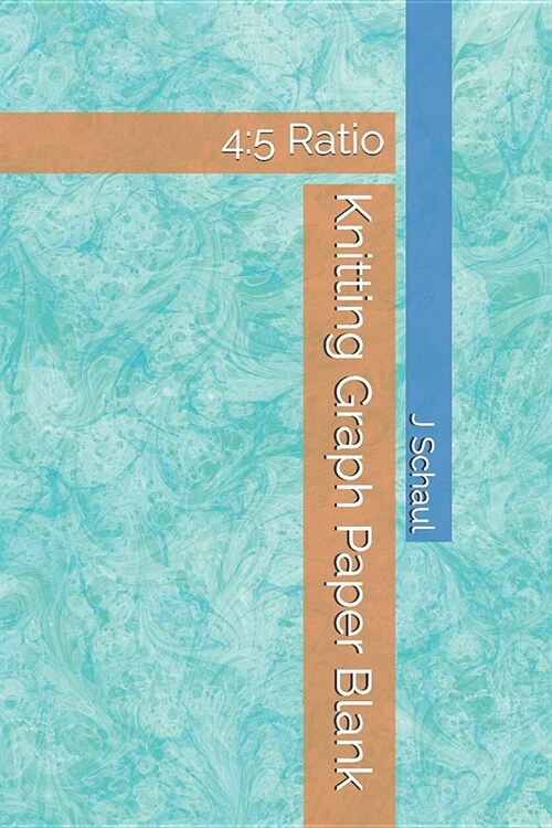 Knitting Graph Paper Blank: 4:5 Ratio (Paperback)