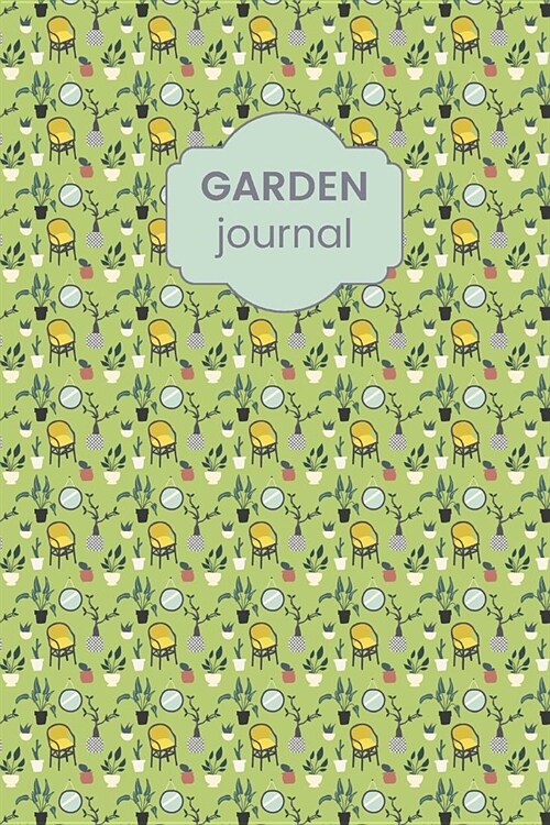 Garden Journal: Gardening Log Book and Dot Grid Planner (Paperback)