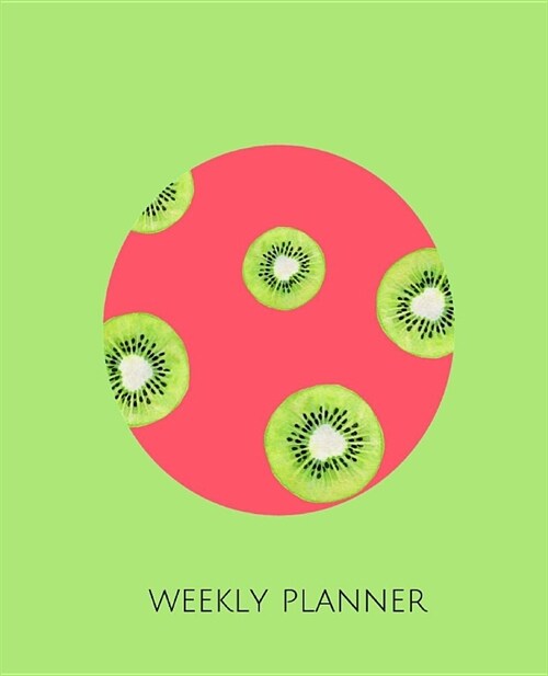 Weekly Planner: Lime Green Undated (Paperback)