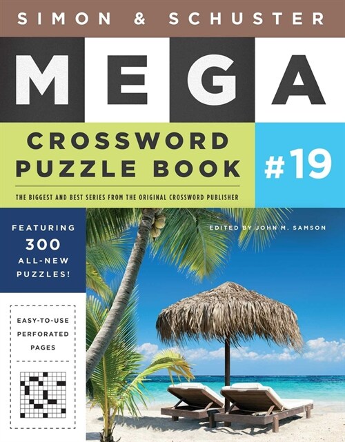 Simon & Schuster Mega Crossword Puzzle Book #19 (Paperback)