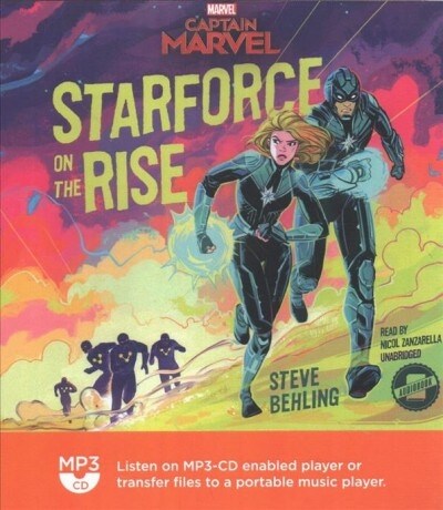 Marvels Captain Marvel: Starforce on the Rise (MP3 CD)