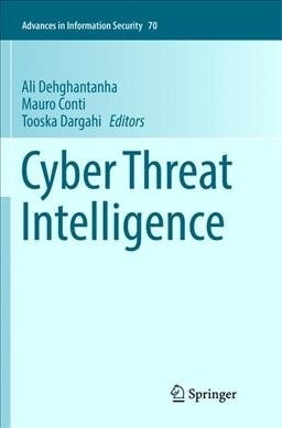 Cyber Threat Intelligence (Paperback)