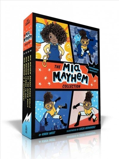 The MIA Mayhem Collection (Boxed Set): MIA Mayhem Is a Superhero!; MIA Mayhem Learns to Fly!; MIA Mayhem vs. the Super Bully; MIA Mayhem Breaks Down W (Boxed Set)