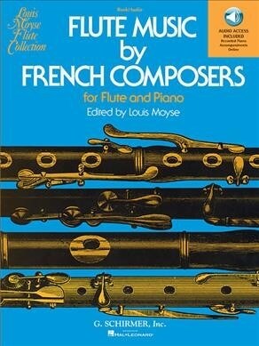 Flute Music by French Composers for Flute and Piano Book/Online Audio (Paperback)