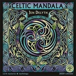 Celtic Mandala 2020 Wall Calendar: Earth Mysteries & Mythology by Jen Delyth (Wall)