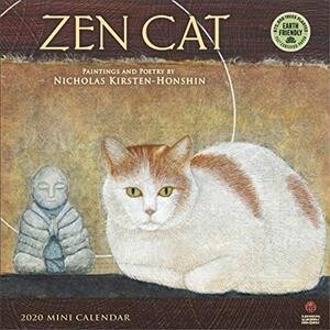 Zen Cat 2020 Mini Calendar: Paintings and Poetry by Nicholas Kirsten-Honshin (Mini)