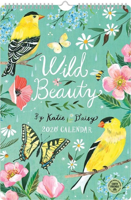 Katie Daisy 2020 Poster Calendar: Wild Beauty (Other)