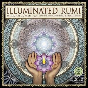 Illuminated Rumi 2020 Wall Calendar: By Michael Green (Wall)