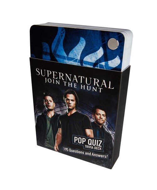 Supernatural Pop Quiz Trivia Deck (Hardcover)