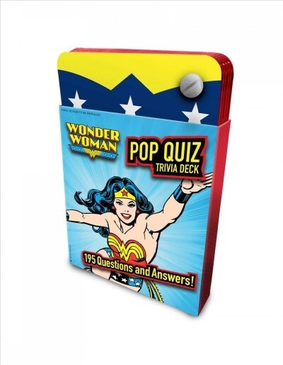 DC Comics: Wonder Woman Pop Quiz Trivia Deck (Hardcover)