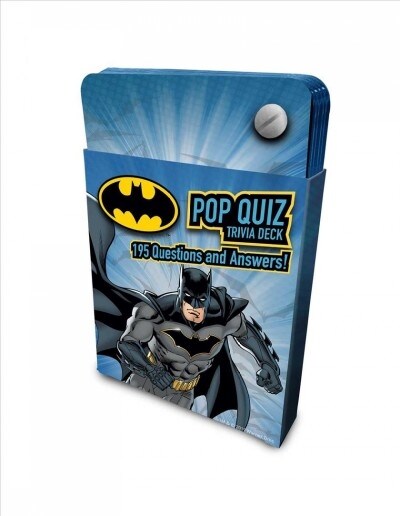 DC Comics: Batman Pop Quiz Trivia Deck (Hardcover)