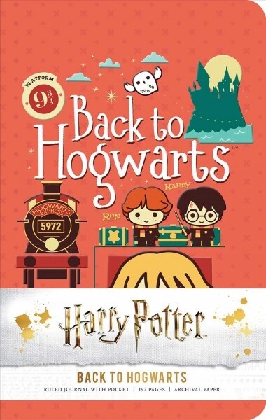 Harry Potter: Back to Hogwarts Ruled Pocket Journal (Hardcover)