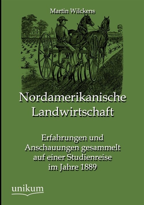 Nordamerikanische Landwirtschaft (Paperback)