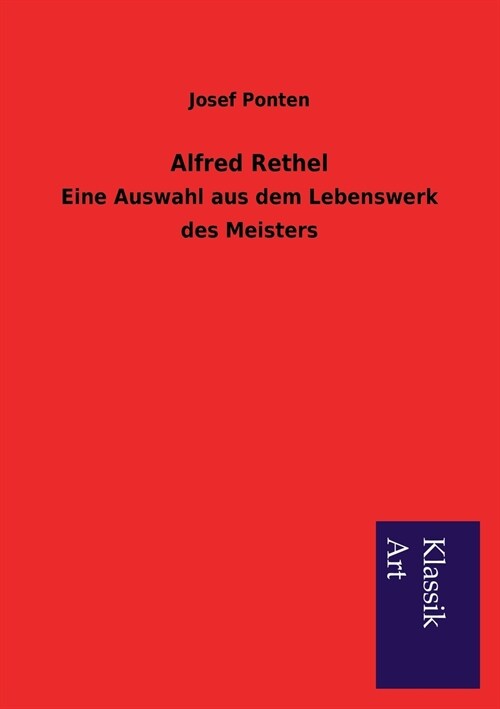 Alfred Rethel (Paperback)