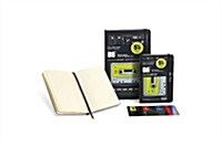 Moleskine Audio Cassette Limited Edition Notebook, Large, Plain, Black, Hard Cover (5 X 8.25) (Hardcover)