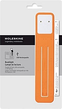 Moleskine Rechargeable Booklight, Cadmium Orange (Other)