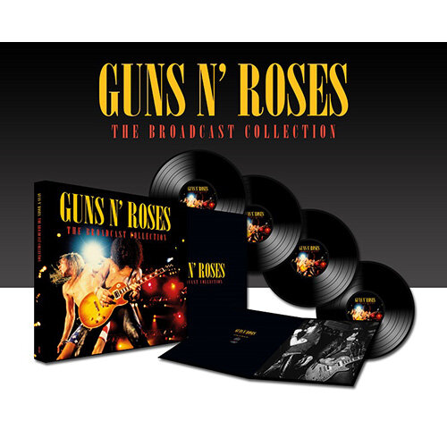 [수입] Guns N Roses - The Broadcast Collection [140g 4LP Deluxe Box]