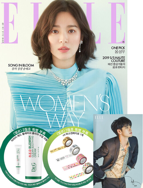 엘르 Elle F형 2019.3 (표지 : 송혜교)