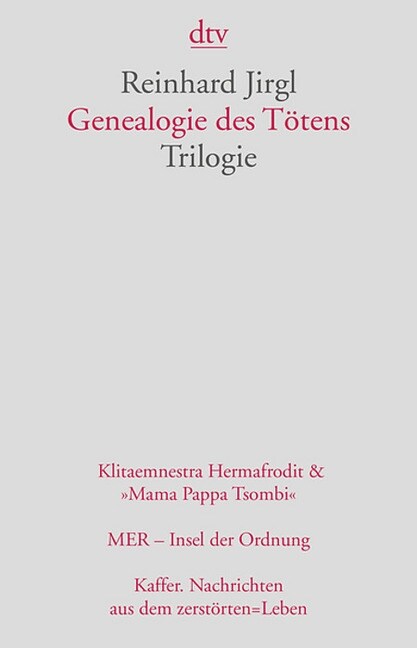 Genealogie des Totens (Paperback)