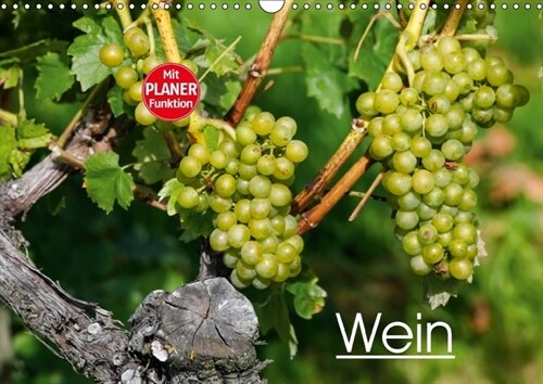 Wein (Wandkalender immerwahrend DIN A3 quer) (Calendar)