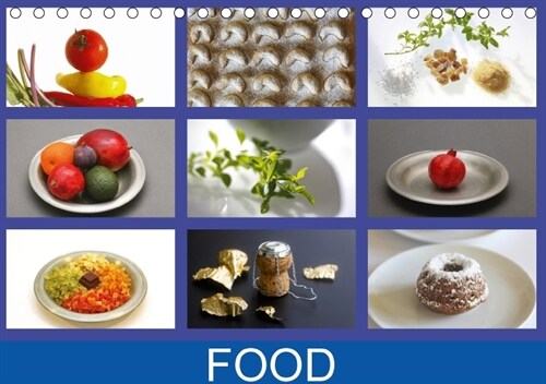 Food (Tischkalender 2018 DIN A5 quer) (Calendar)