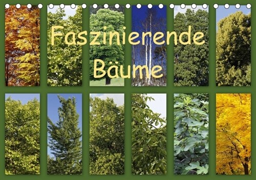 Faszinierende Baume (Tischkalender 2018 DIN A5 quer) (Calendar)