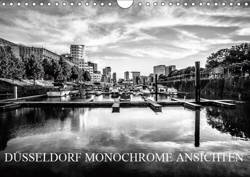 DUSSELDORF MONOCHROME ANSICHTEN (Wandkalender 2019 DIN A4 quer) (Calendar)