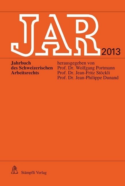 JAR 2013 (Paperback)