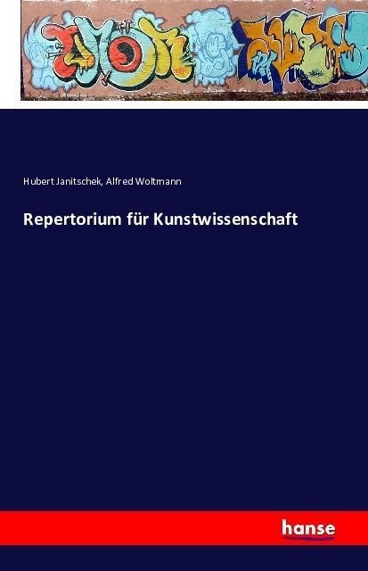 Repertorium fur Kunstwissenschaft (Paperback)