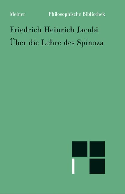 Uber die Lehre des Spinoza (Paperback)