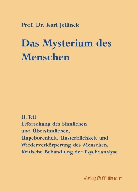 Das Mysterium des Menschen (Book)